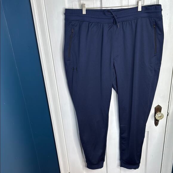 Under Armour Sportstyle Men's Navy Blue Midnight Joggers M-272 Sz 2XL - Picture 6 of 14
